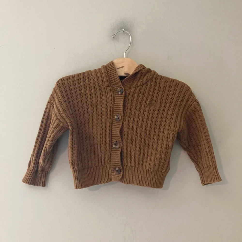$23 ADD ON roots baby ribbed‎ organic chunky sweater 18-24M Zara Mini Boden